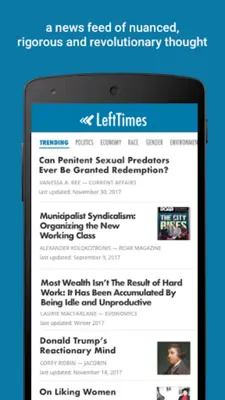 LeftTimes android App screenshot 2